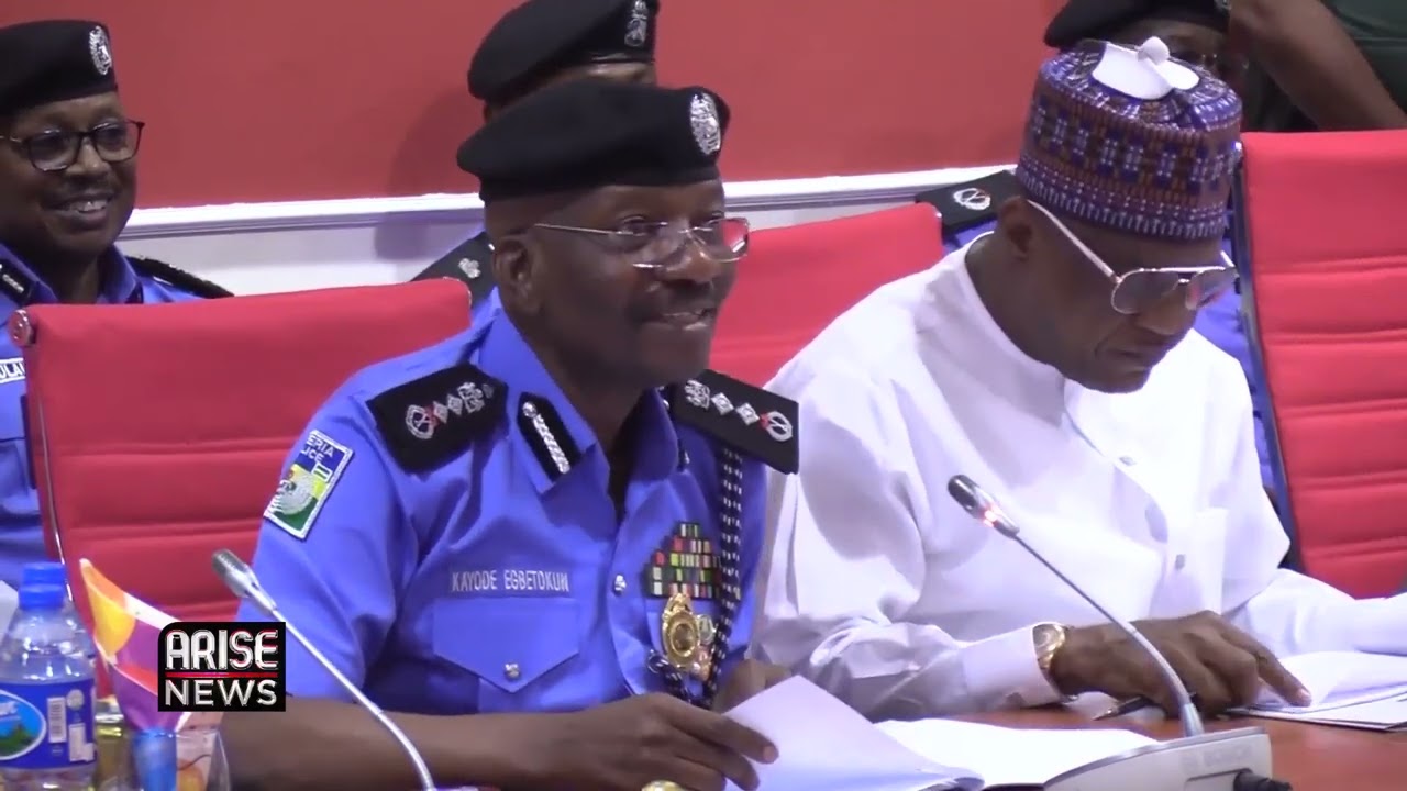 PRINCIPAL OFFICER STORMS OUT OF NIGERIAN POLICE BUDGET DEFENCE