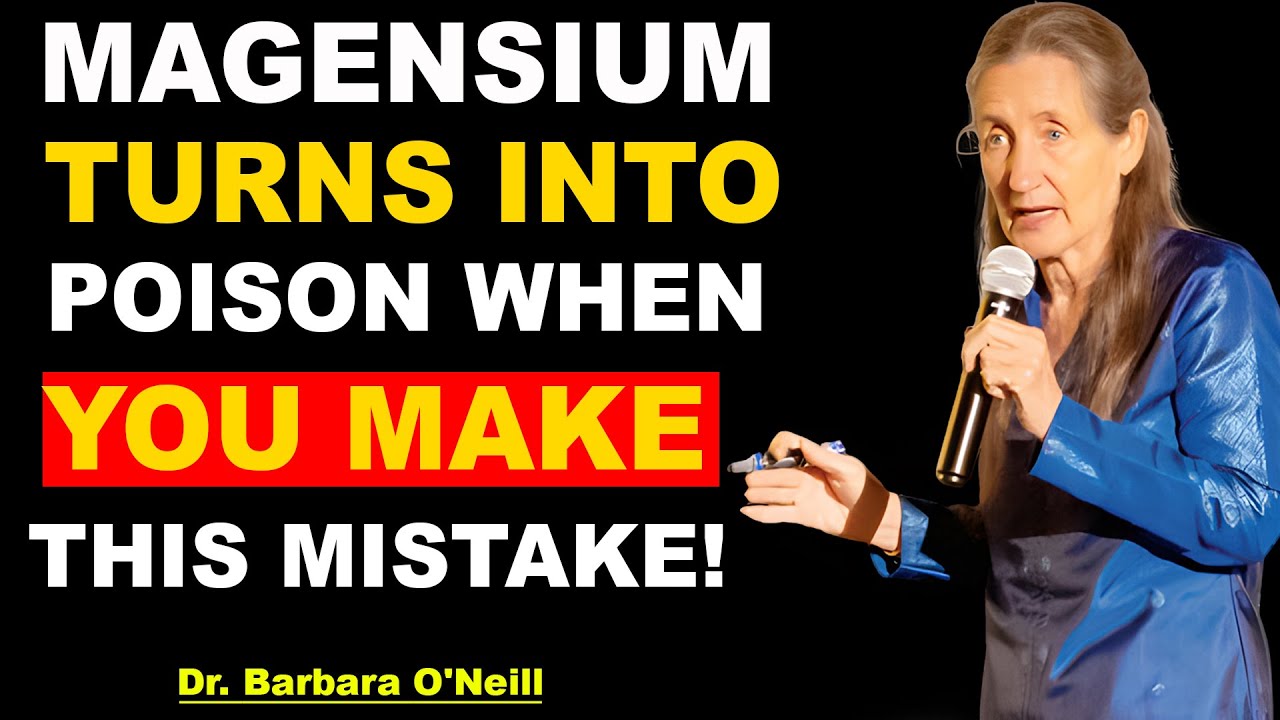 Barbara O' Neill  STOP Taking Magnesium Glycinate IMMEDIEALTY if You're Making THIS Mistake