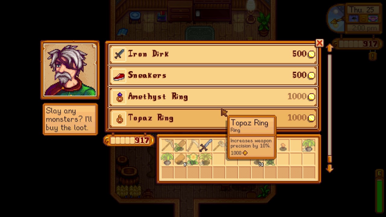 How to get better Sword than Rusty Sword - Stardew Valley