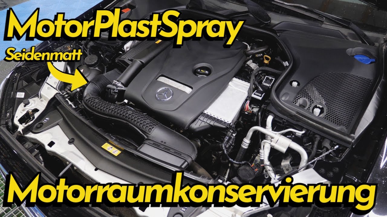NEU: MotorPlastSpray – Der Spray & Dry (Detailer) für deinen Motorraum!