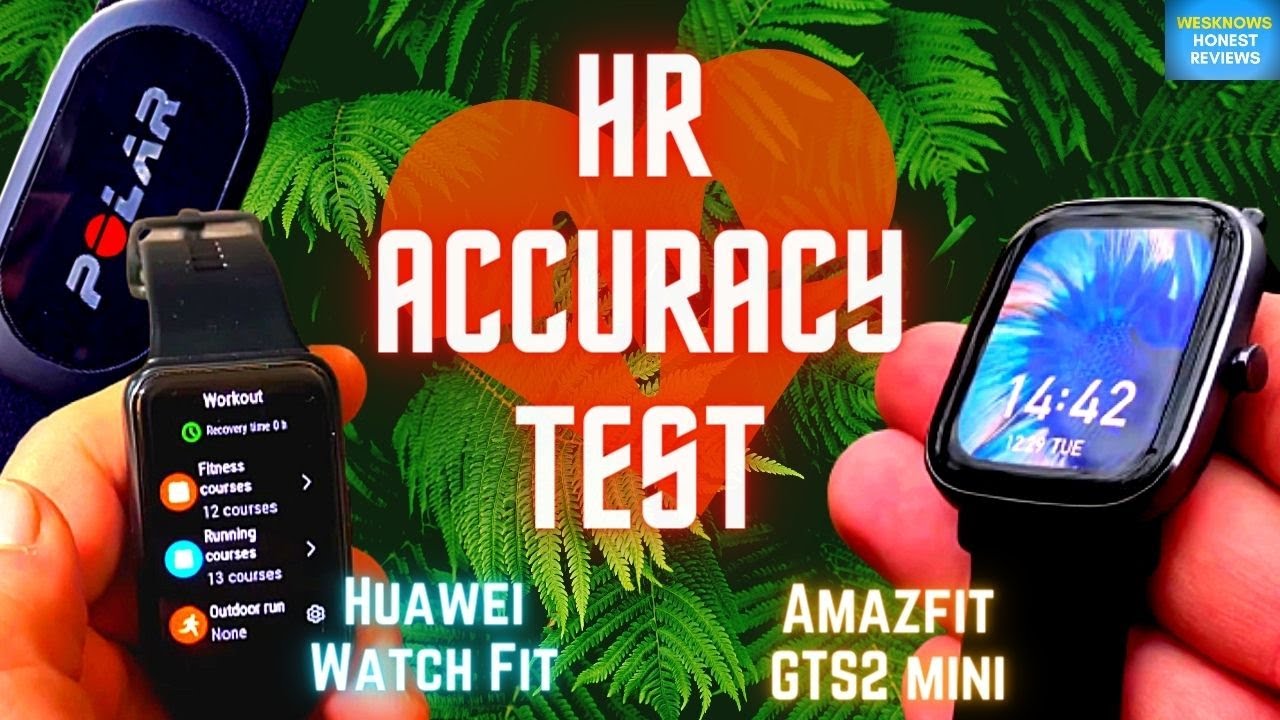 Проверка точности сердечного ритма Amazfit GTS 2 Mini и Huawei Watch Fit| Основание нагрудного ремня