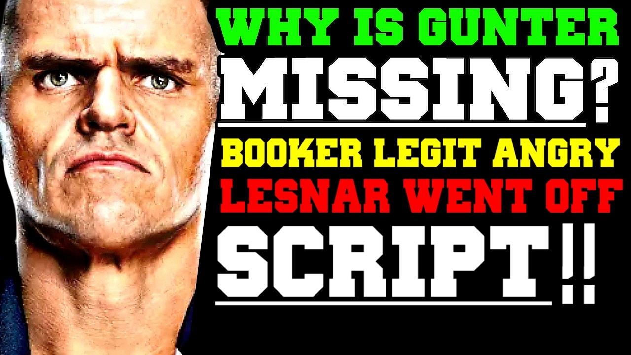 Новости WWE! Брок Леснар отклонился от сценария! Почему Гюнтера больше нет на телевидении WWE? Бу...