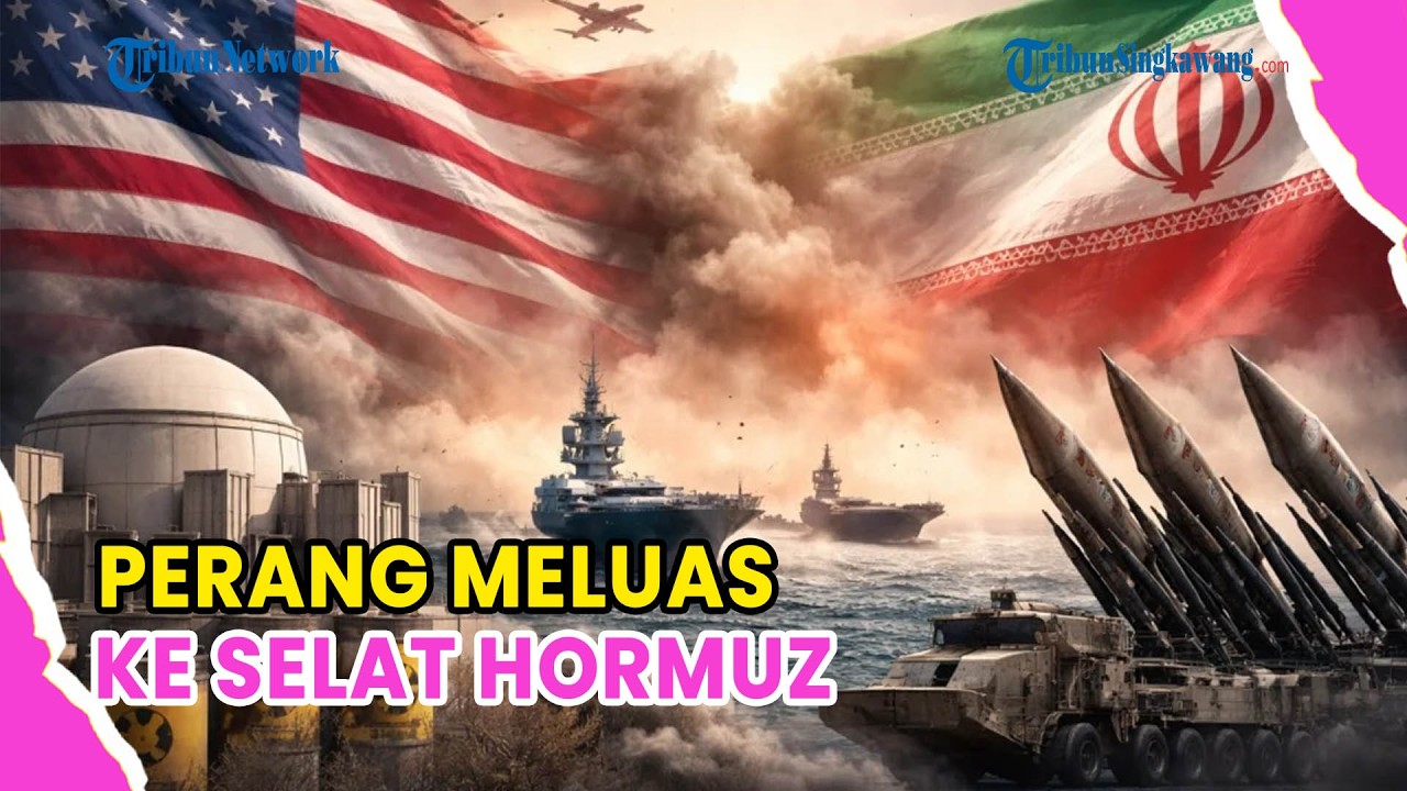 🔺PERANG MELUAS KE SELAT HORMUZ, TIGA KAPAL DISERANG DAN SATU TENGGELAM❗