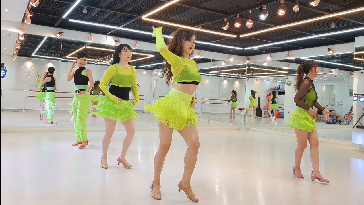 La Lambada Remix (High Beginner) line dance | Withus Korea