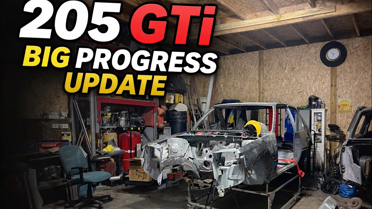 PEUGEOT 205 GTI CLUB SPORT BUILD – Major Underside & Engine Bay Progress!