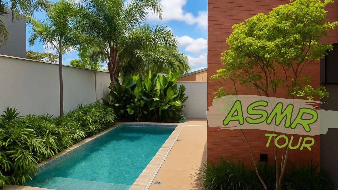 ASMR | TOUR POR CASA DE LUXO | Vem conhecer comigo (sussurros) 🏡