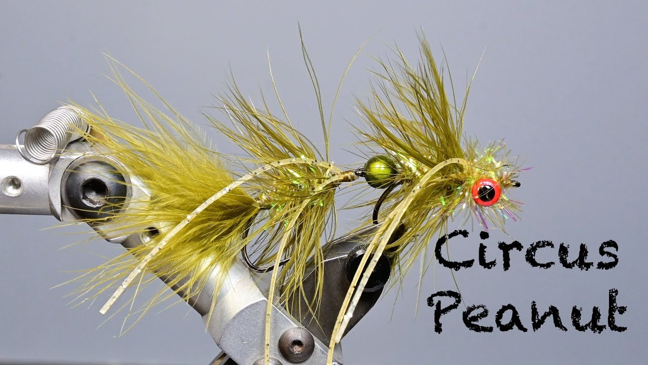 Circus Peanut Articulated Streamer - Great Trout and Bass Streamer