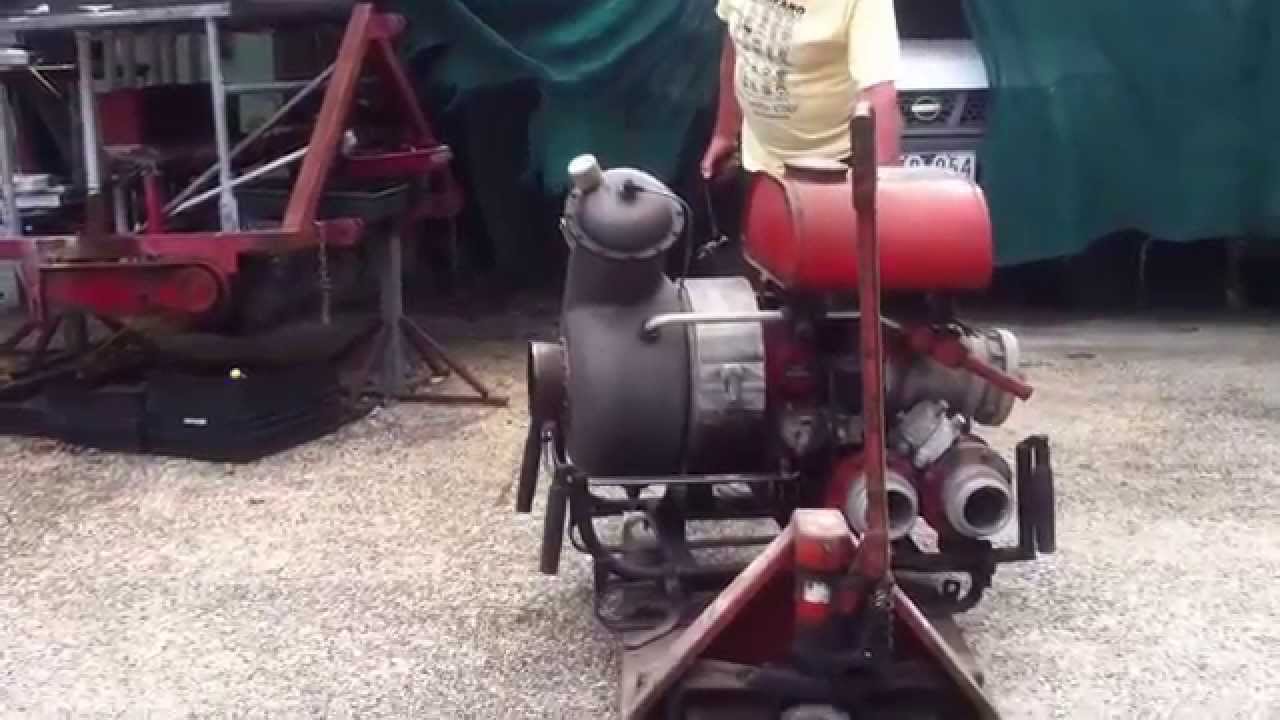 Deutz jet turbine water pump start-up