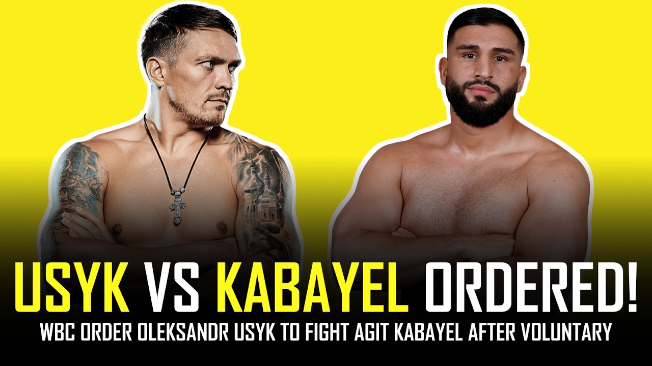 OLEKSANDR USYK ORDERED TO FIGHT AGIT KABAYEL AFTER VOLUNTARY DEFENCE!!!