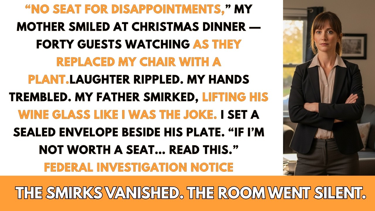 No Seat For Disappointments, My Parents Said — Removing My Seat At Christmas Dinner…