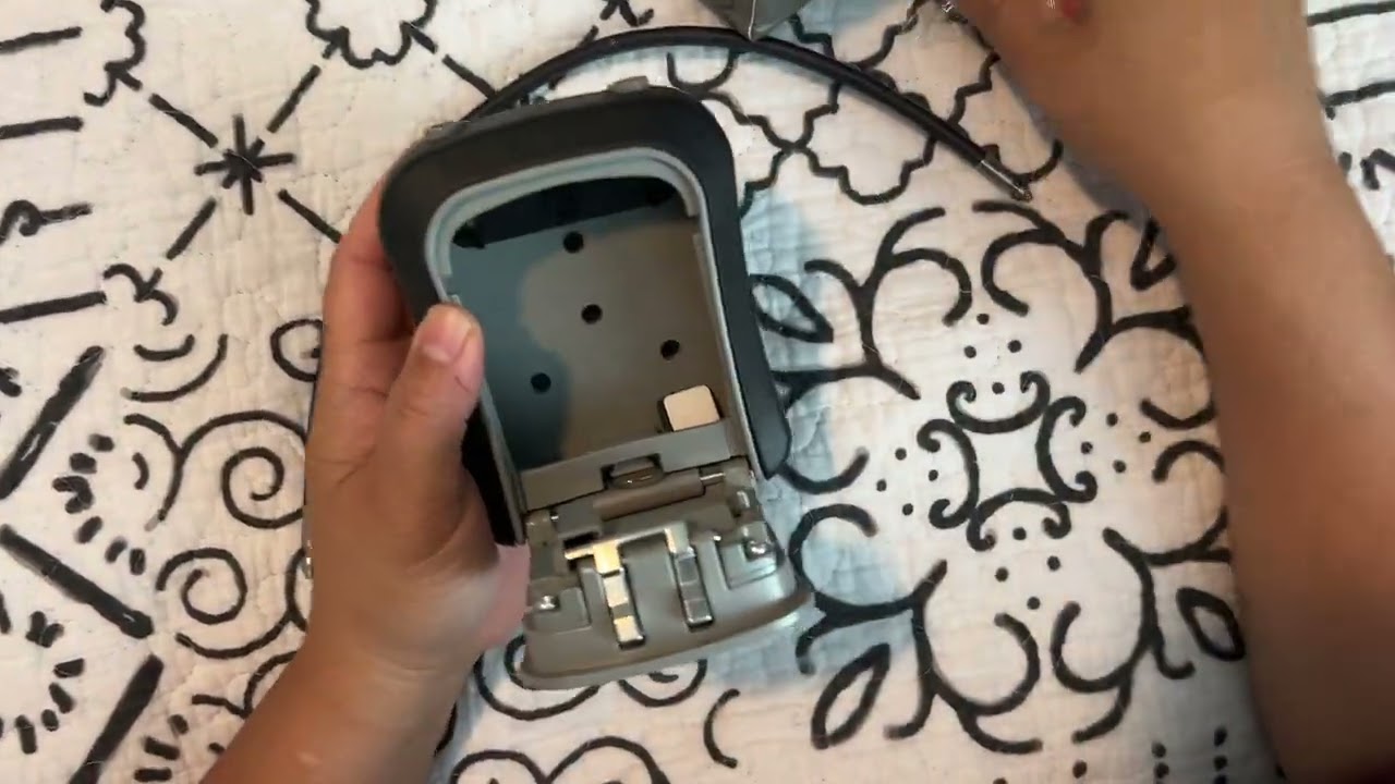 Iron Lock Key Lock Box Portable and Wall Mounted || Product Review