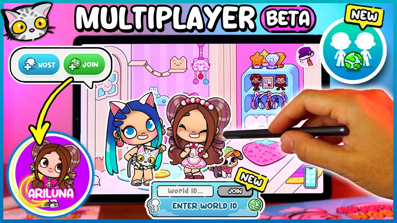 🎮✨ Я играю в многопользовательском режиме, и мы посещаем дом Арилуны в МИРЕ АВАТАРА!