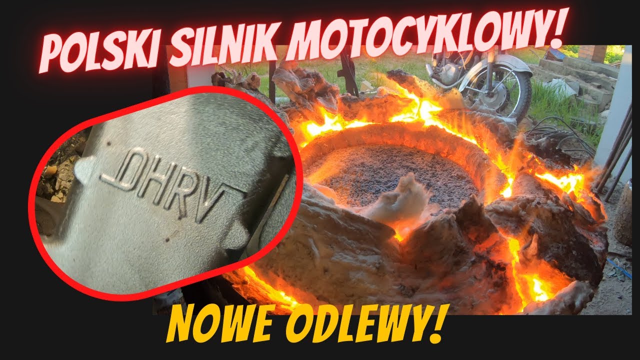 Polski silnik motocyklowy. Nowe odlewy!