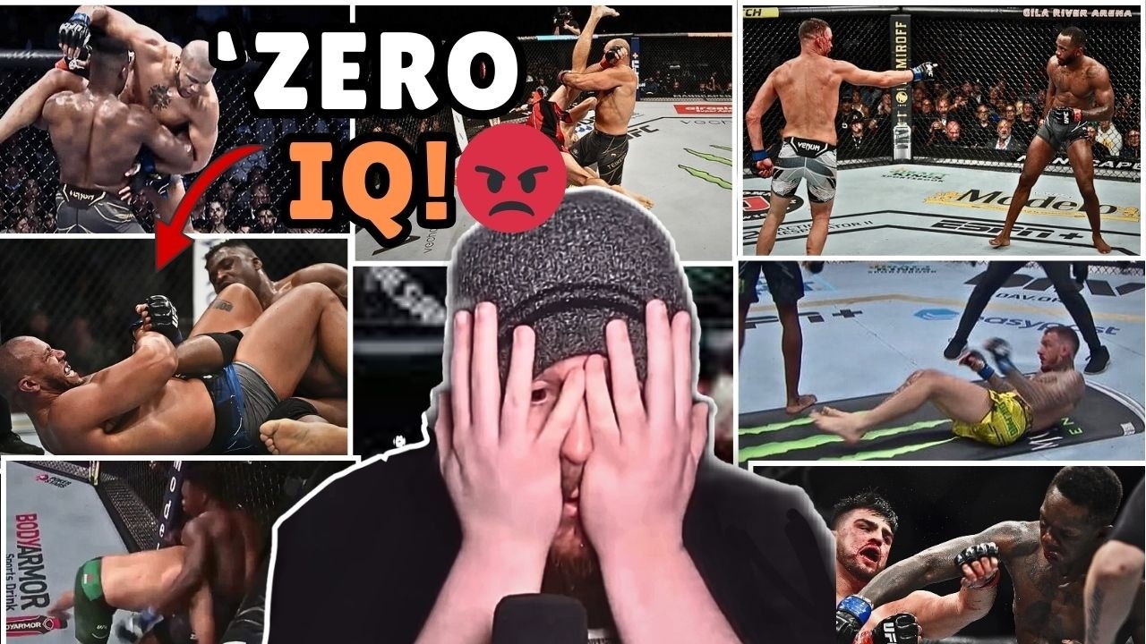 MMA GURU наблюдает за моментами с самым низким IQ в истории UFC! 🔥