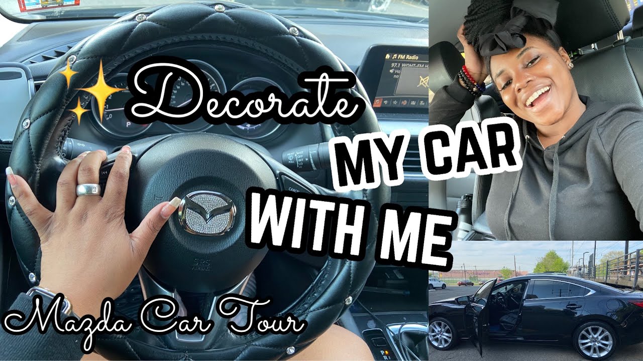 DECORATE MY CAR WITH ME + MAZDA CAR TOUR! | Thee Mademoiselle ♔