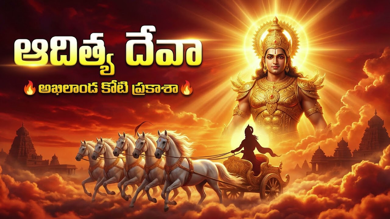 ఆదిత్య దేవా అఖిలాండ కోటి ప్రకాశా | Powerful Surya Devotional Song Telugu 2026