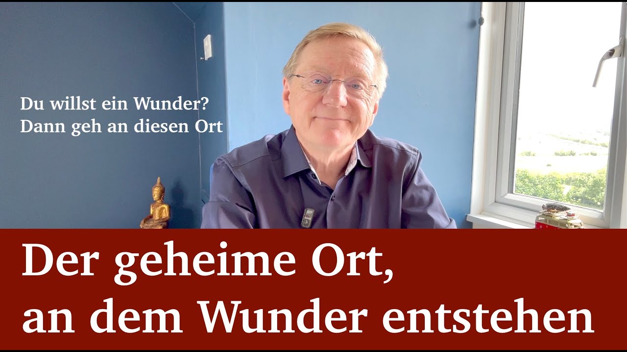 Der geheime Ort, an dem Wunder entstehen