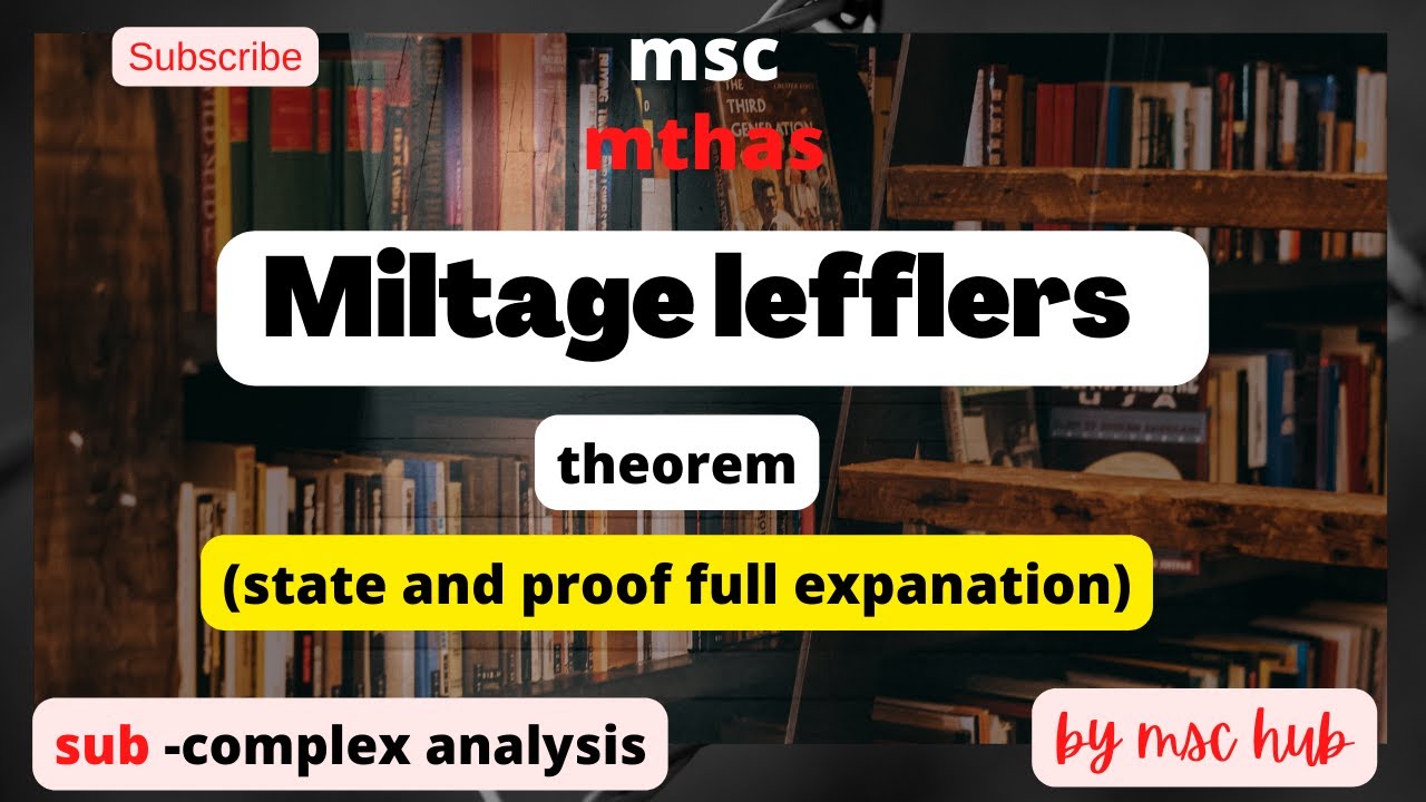 miltage lefflers theorem | Mittag leffler's theorem in hindi (Complex analysis)