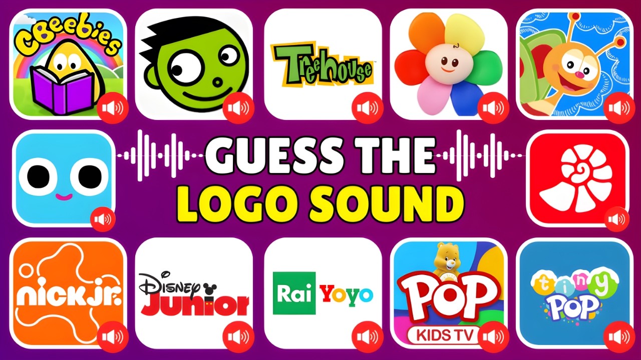 Guess The Preschool & Kids TV Logo Sound 🔊👶📺 | BabyTV, CBeebies, PBS Kids & More | Quiz 2026