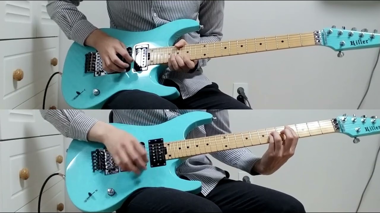 高嶺のなでしこ(타카네노 나데시코) - 初恋のひと。(첫사랑의 사람) guitar cover