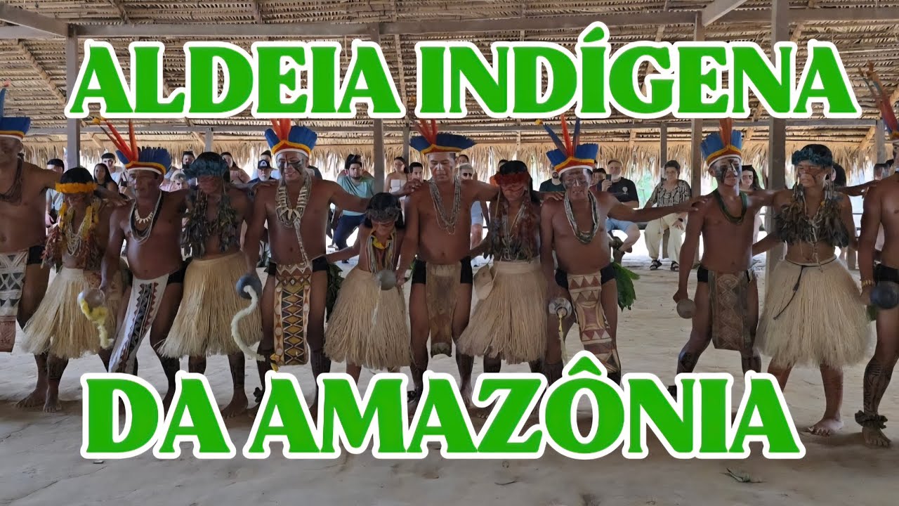 Expedição Amazônia br-319 - EP 08 - VISITAMOS UMA ALDEIA INDÍGENA DA AMAZÔNIA. 