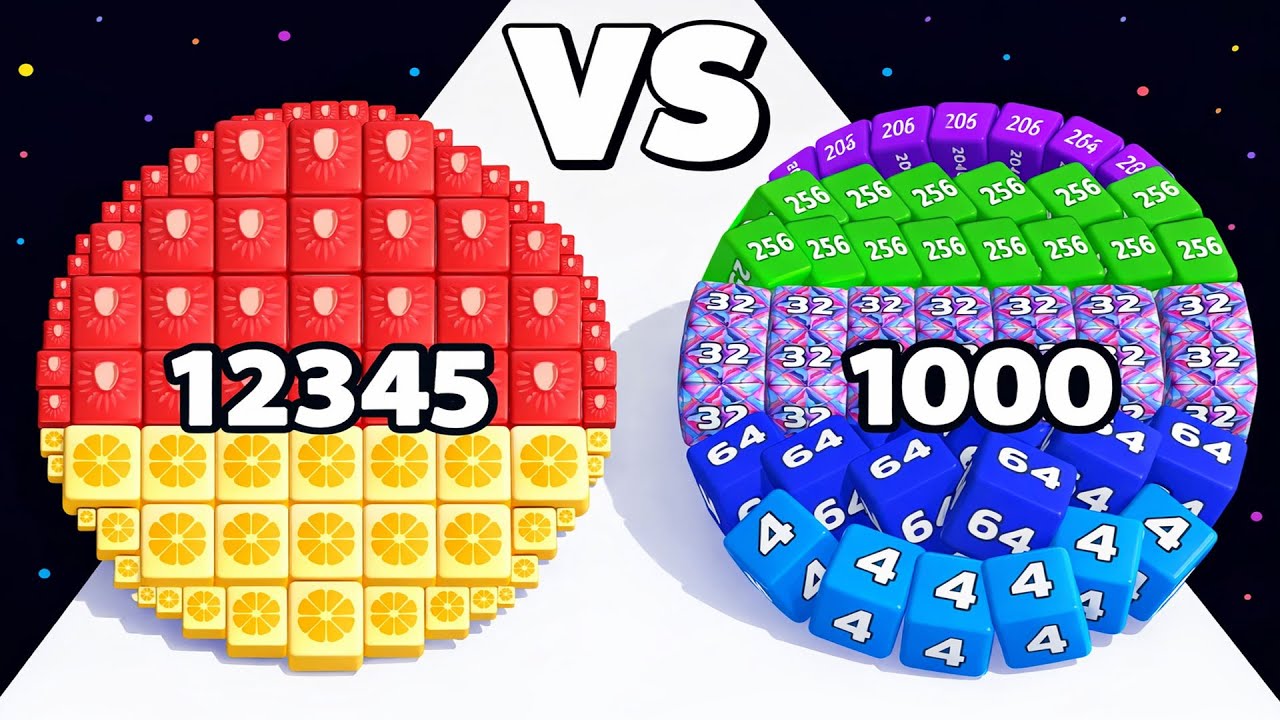 I Want Watermelon Cubic World 🍉🔥 vs Smash Cube &infin; 2048 Gameplay | Satisfying Merge Master Walkthrough