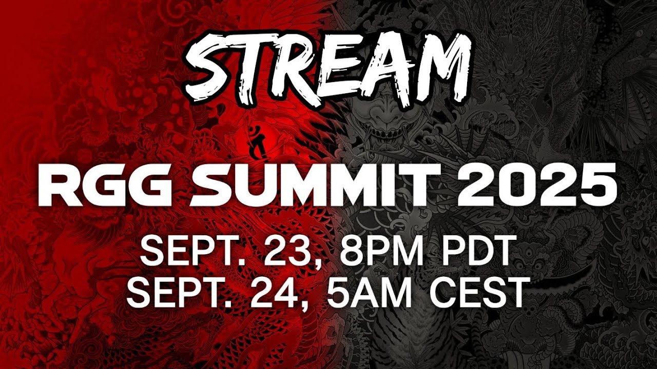 RGG SUMMIT TONIGHT! Infinite Wealth Speedrun and Yakuza 3 Speedrun beforehand!