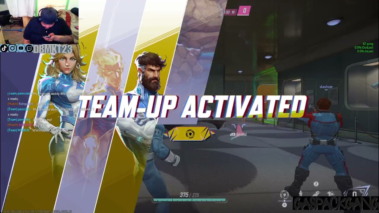 rookie to GM in Marvel rivals PLAYING WITH CHAT JOIN  THE GASPACKGANG (Part 9/9)