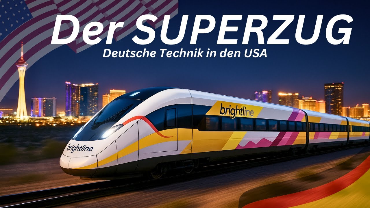 Von Vegas nach Kalifornien in 2 Stunden: So funktioniert der neue Superzug