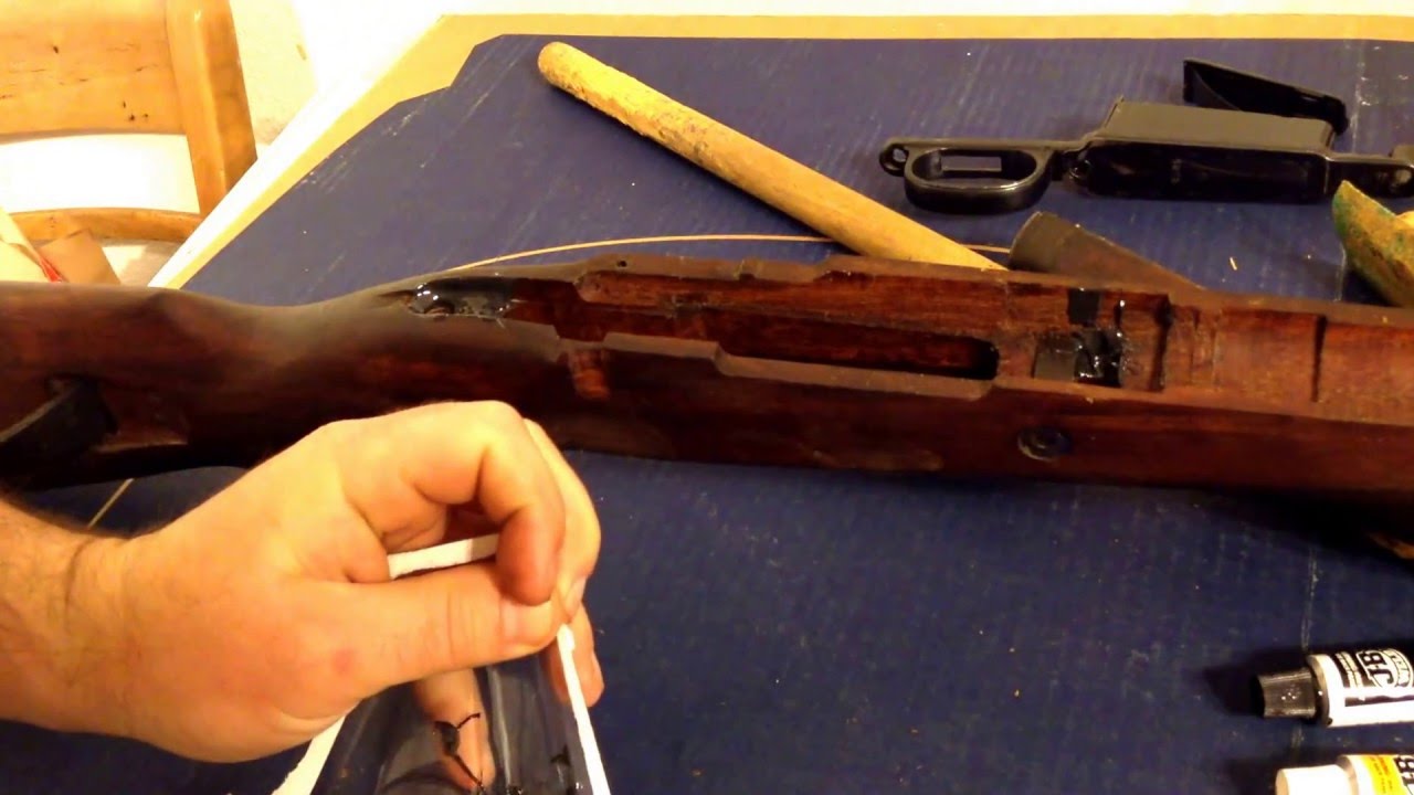 DIY Rifle Bedding with JB Weld M48B