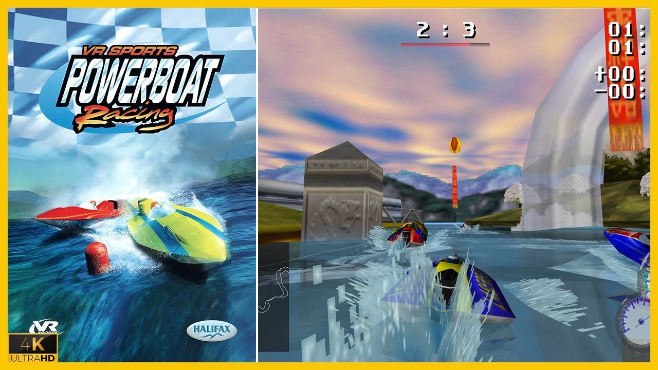 PC First Look [266] | VR Sports Powerboat Racing (1998) | 4K 2160p | Win 10/11
