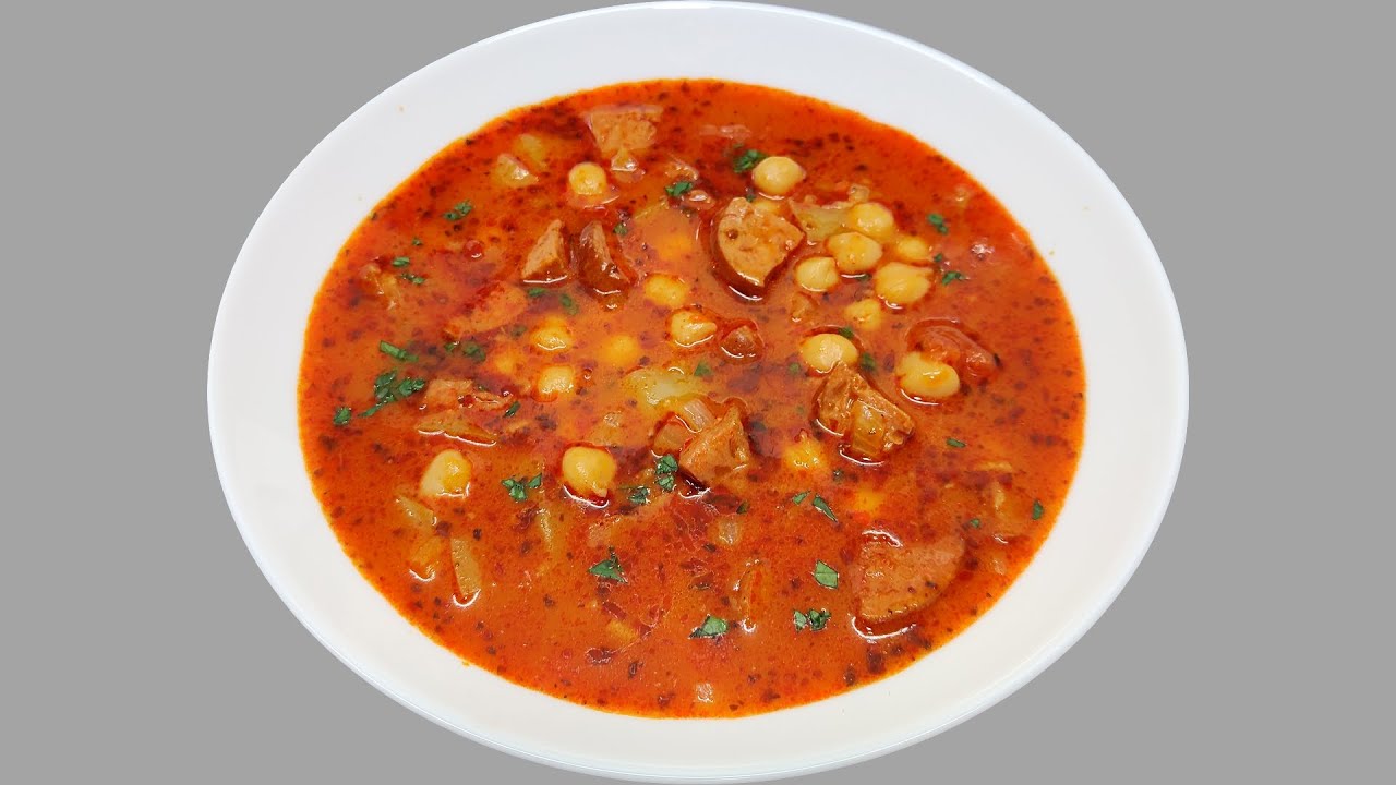 Cizrnový guláš recept