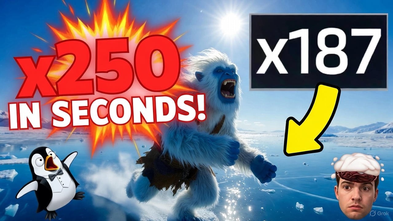 This Penguin Game Pays Up to x250 in SECONDS! 🤯 Pengu Sport Full Demo & Big Wins