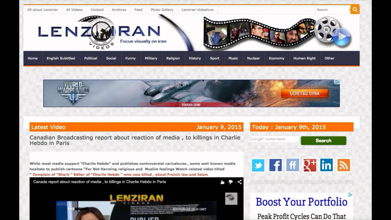 Lenziran supports freedom of expression