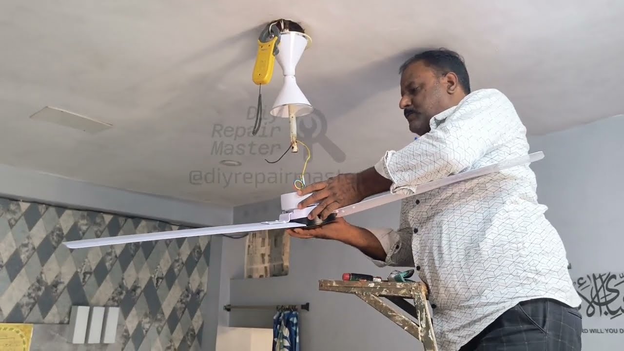 How To Install a Bldc fan | Bldc fan kese lagaye |@diyrepairmaster | 2025 