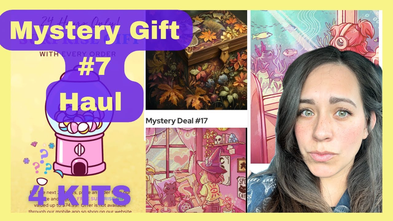 Загадочный подарок Diamond Art Club №7 и 4 набора Haul — верна ли моя догадка? А также загадочная...