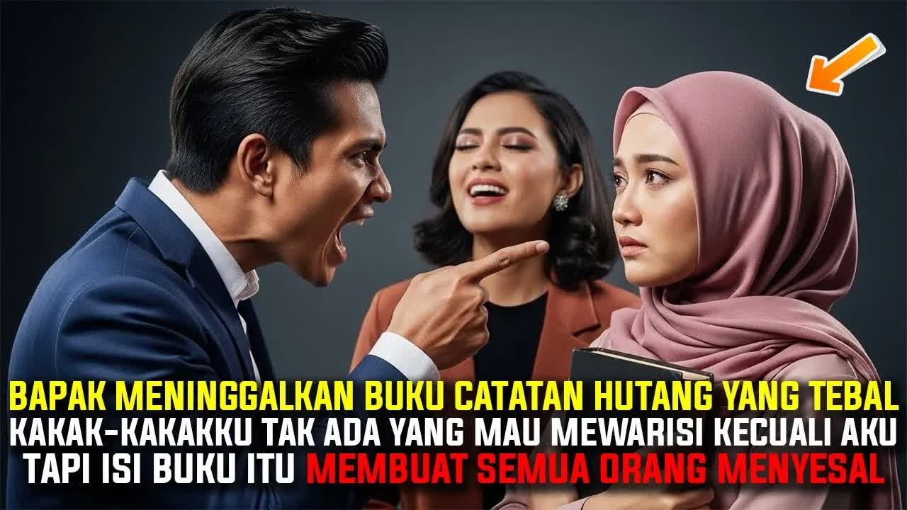 Bapak Meninggalkan Buku Catatan Hutang Yang Tebal, Saudara Tak Ada Yang Mau Mewarisi Kecuali Aku