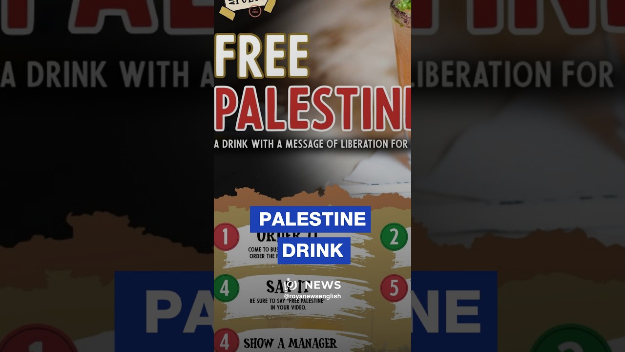 Washington D.C restaurant introduces &ldquo;Free Palestine&rdquo; drink in new campaign