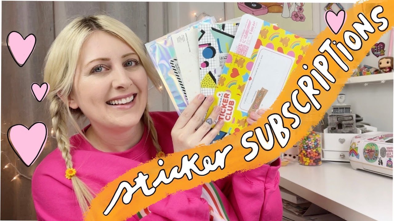 Let's talk all things Sticker Subscriptions-  Haul, Ratings, & Chats!