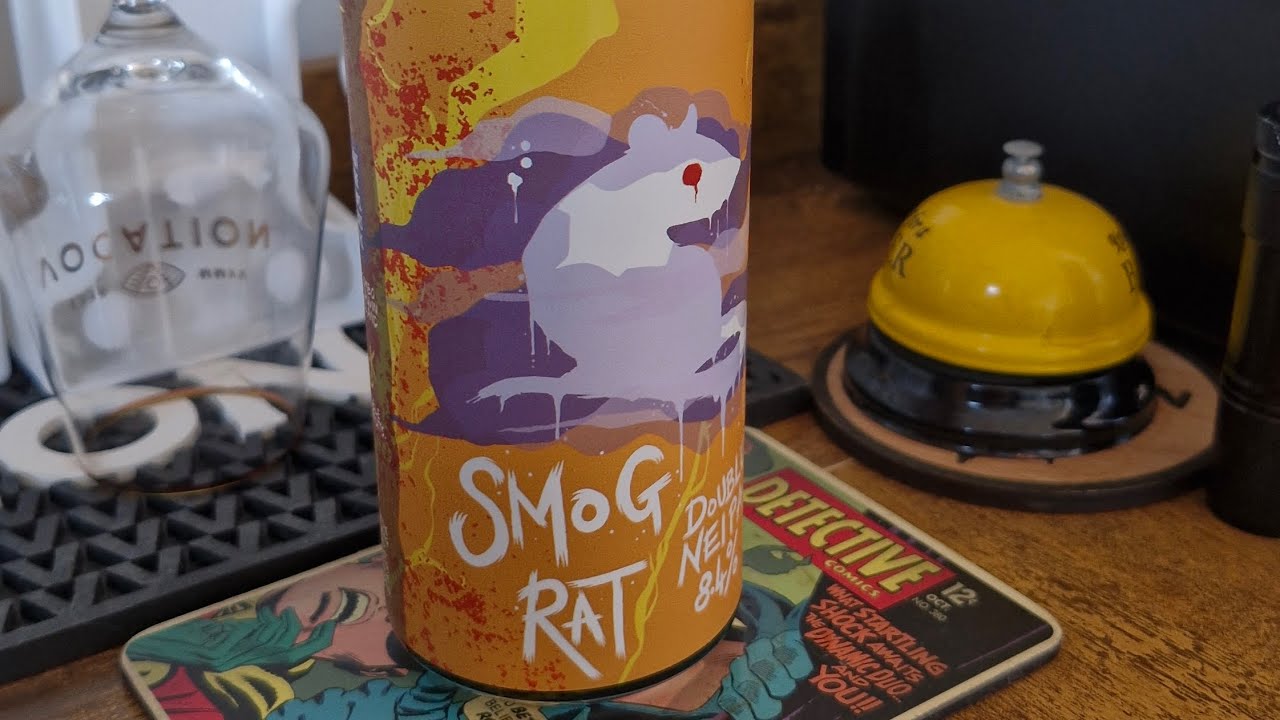 Пивной папа №3663 Ossett Brewery Смоговая крыса ДНЕИПА