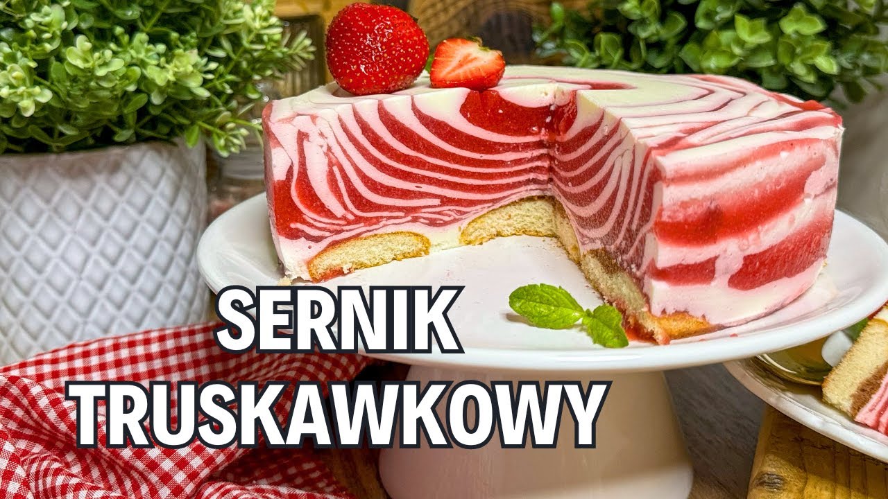 Truskawkowy Sernik Bez Pieczenia &ndash; Przepis na Lekki, Orzeźwiający Deser! | jedz pysznie