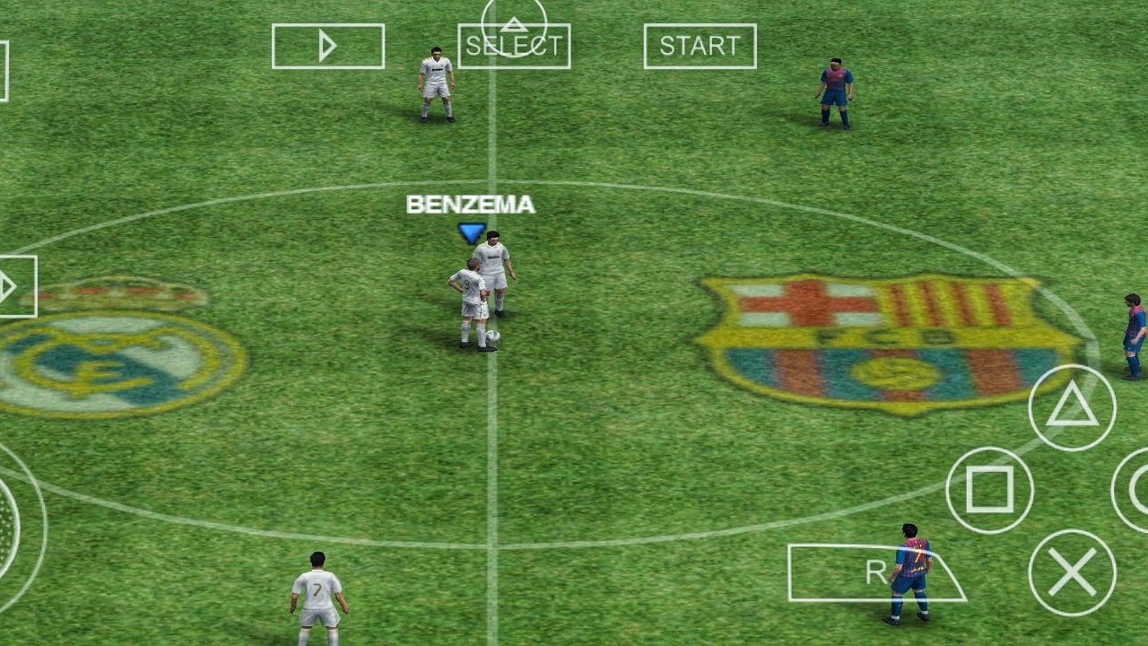 PES 12 | Real Madrid Vs Barcelona | eFootball PPSSPP Gameplay | El Clásico Nostalgia