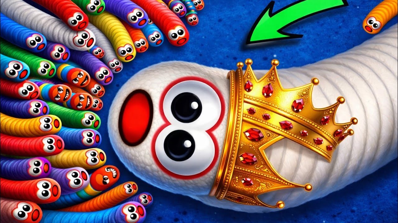 😱 कोई बचा लो! नहीं तो ये मुझे खा जाएगा 🐍 | 2 Million Score Challenge | Worms Zone.io #viralvideo