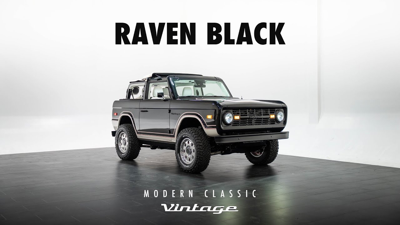 🖤🤍 Black Beauty 😍 Raven Black paired with Snow White | Vintage (formerly Vintage Broncos)