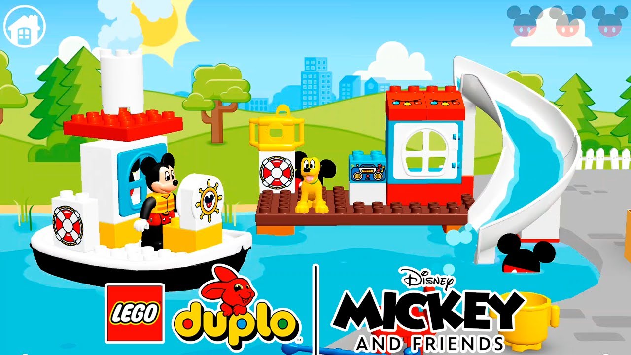 Jugando con MICKEY - Lego Duplo Disney [StoryToys]