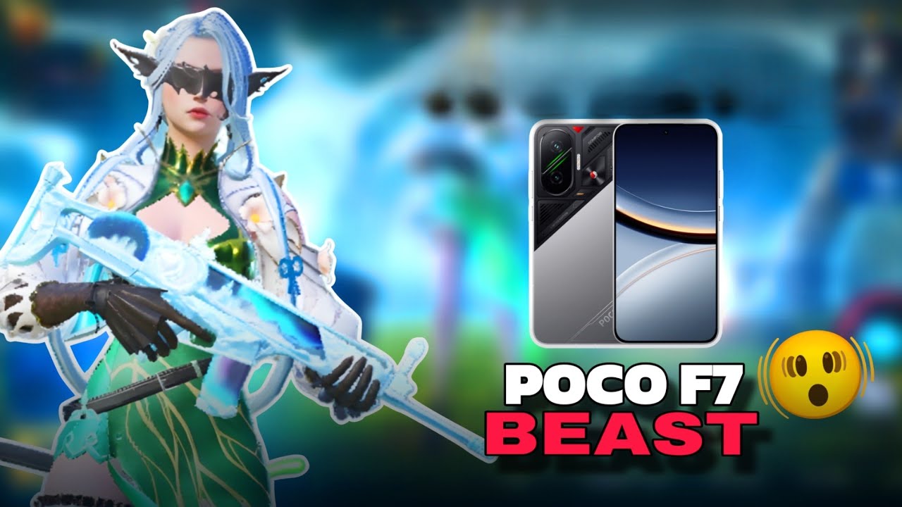 Poco F7 5G New Update 2.0.201.0 BGMI GAMEPLAY 💀🥵