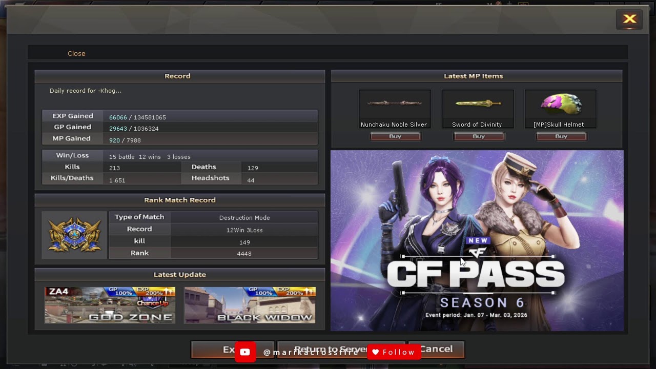 crossfire rankmatch