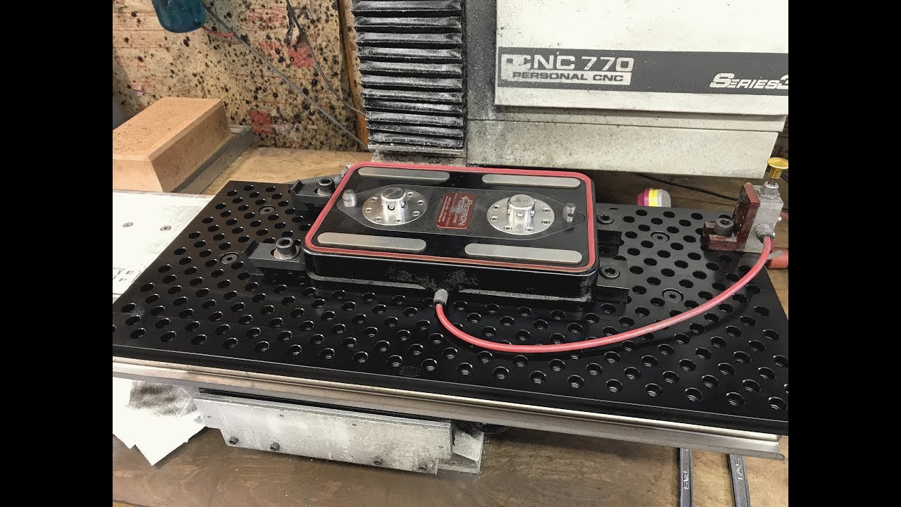 SMW Tooling Plate for My Tormach 770   Installing and Pallet System