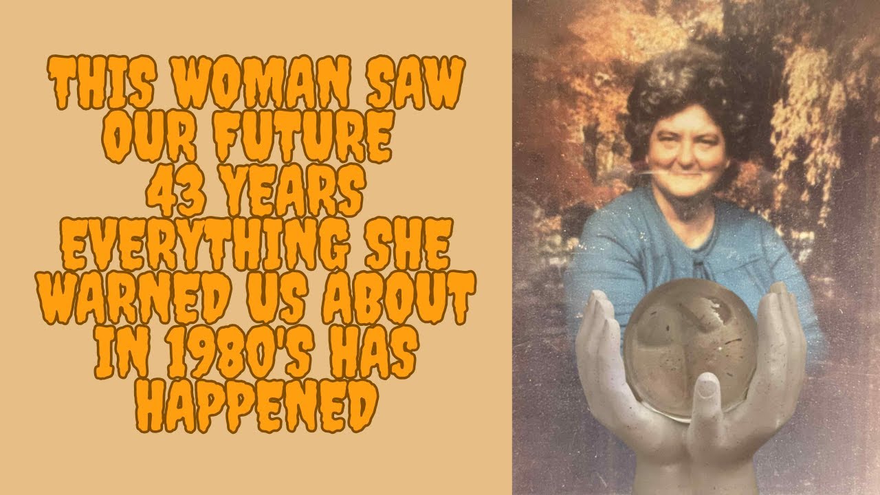 Эта женщина видела наше будущее 43 года назад. Всё, о чём она предупреждала нас в 1980 году, сбыл...