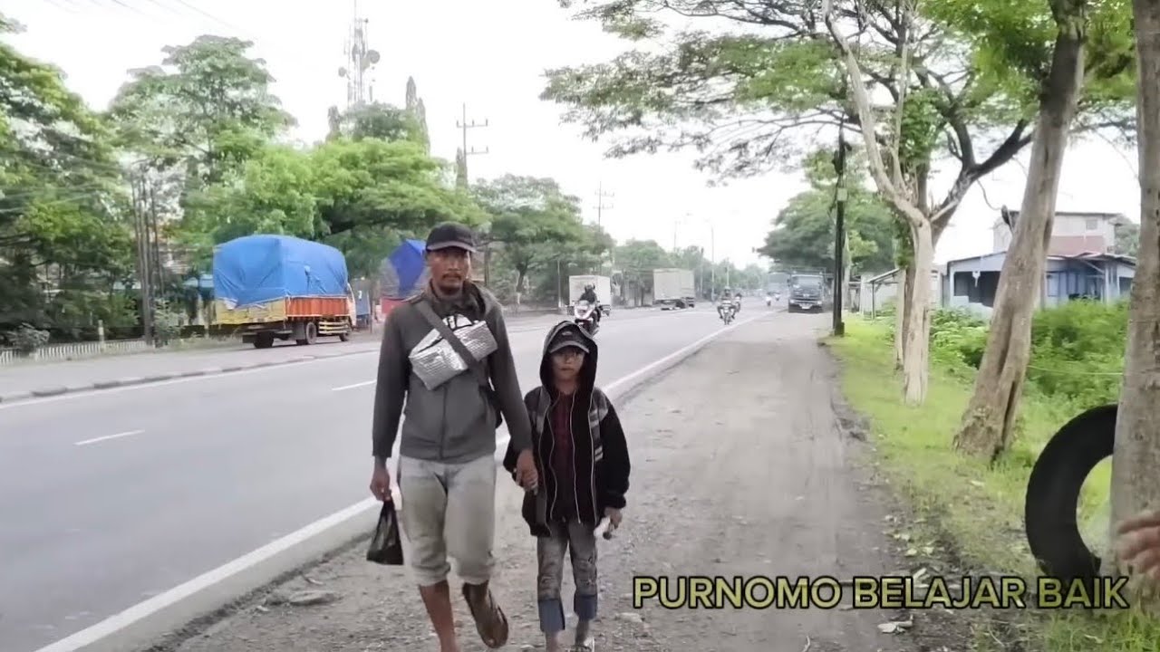 CHILDREN WHO DIDN'T GO TO SCHOOL WERE TAKEN TO WALK TO LOOK FOR JOBS. CRYING FOR 2 WEEKS STRANDED...